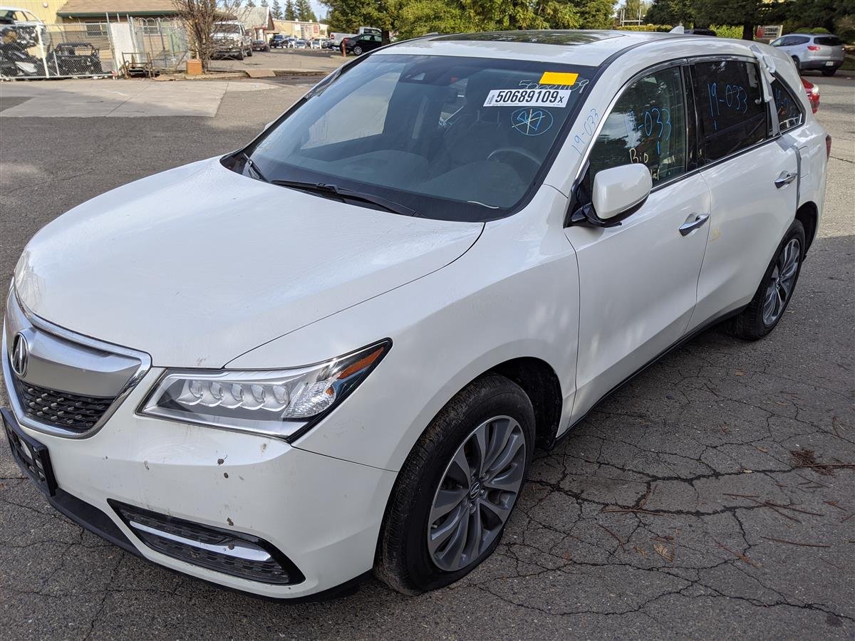 2016 Acura MDX Replacement Parts